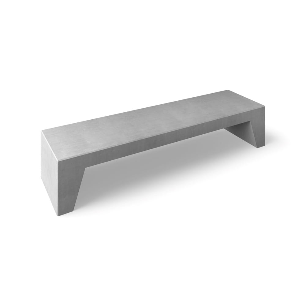 Ławka betonowa Contra 180x50x45h Betonowa Ławka Contra to przykład nowoczesnego