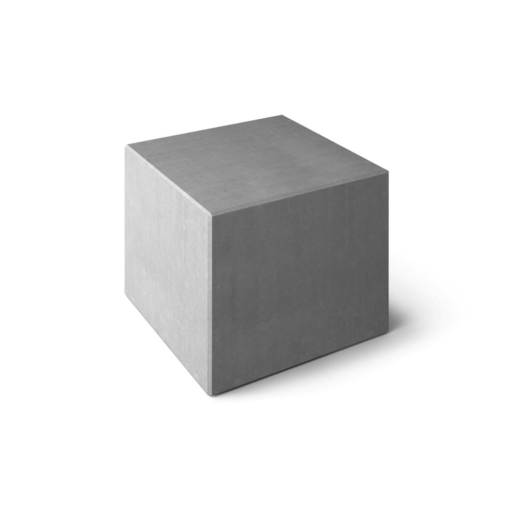 Siedzisko betonowe Cubo Siedzisko Cubo to klasyczny element małej architektury,