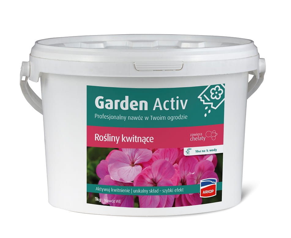 Nawóz do kwiatów i roślin kwitnących 1kg na 1000l wody Activ Garden