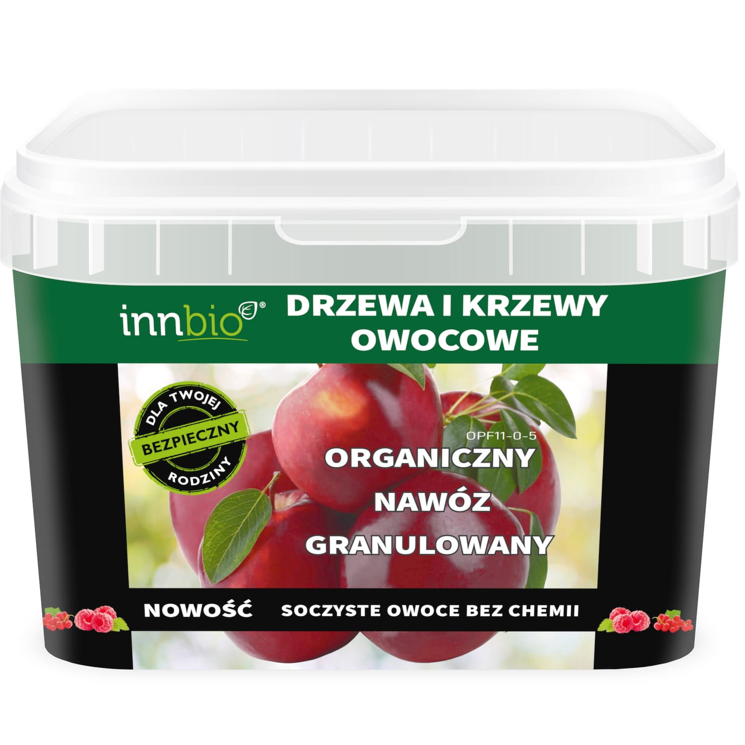 Naturalny nawóz Innbio drzewek i krzew owocowych  7,3kg na 350m2